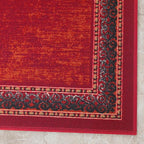 Antep Rugs Alfombras Bordered Modern 2x5 Non-Slip Low Pile Rubber Backing - Image 3