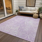 Addison Rugs Chantille ACN591 Purple 5' x 7'6" Indoor Outdoor Area Rug - Image 8