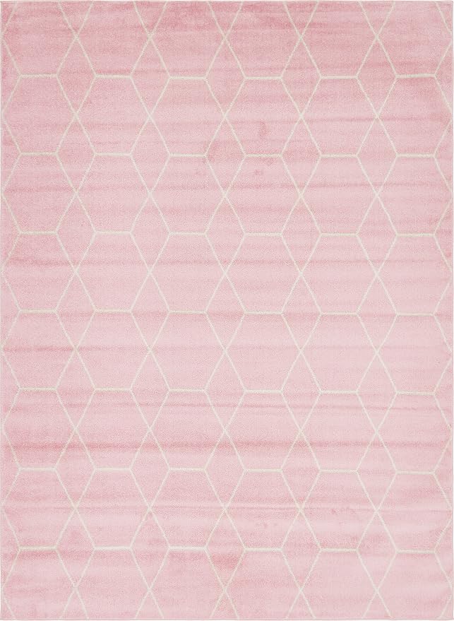 Unique Loom Trellis Frieze Collection Area Rug - Image 3
