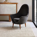 Rugs USA Melrose Green/Ivory, Wool & Cotton, Soft and Cozy, High Traffic by RugsUSA