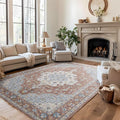 Bedsure 3x5 Area Rugs for Living Room, Machine Washable Rugs, Non-Slip Backing by BEDSURE