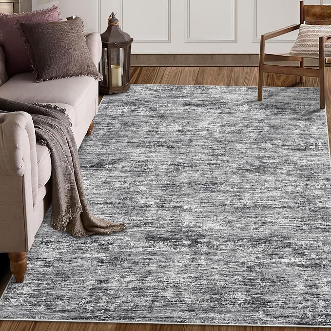 RUGSREAL 6x9 Large Bedroom Area Rug Soft Modern Area Rug - Image 3