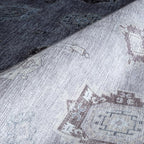 Fame Rugs Turkish Rug. Washable Vintage Oriental Antique Inspired Traditional - Image 7
