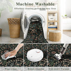 2x6 Washable Runner Rug, Low-Pile Non-Slip Stain Resistant Carpet - Image 8