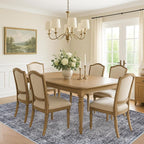 Fame Rugs Turkish Rug. Washable Vintage Oriental Antique Inspired Traditional - Image 9
