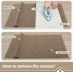 BEQHAUSE 20"x32" Entryway Rug Indoor Door Mat Non-Slip Washable, Hallway Rugs - Image 9