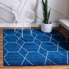 Unique Loom Trellis Frieze Collection Area Rug by UniqueLoom