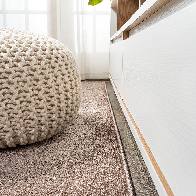 Eyely UES100J-5R Supersoft Haze Solid Low-Pile Indoor Area Rug - Image 6