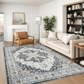 zesthome Washable Rug 6x9 Area Rugs, Stain Resistant Rugs by Zesthome