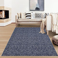 RUGSREAL Bedroom Area Rug 4x6 Modern Abstract Area Rug Stain Resistant Small by RUGSREAL