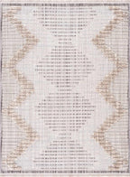 Hauteloom Maulawin Farmhouse Living Room Bedroom Southwestern Tribal Area Rug - Image 3
