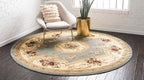 Unique Loom Versailles Collection Traditional Classic Floral Motif Area Rug - Image 4