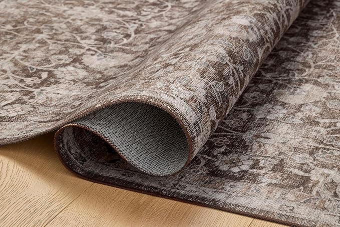 Loloi Amber Lewis Josie Collection JOS-02 Earth/Natural 6'-0" x 6'-0", .13" - Image 5