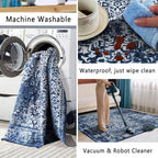 vivorug 8x10 Area Rugs, Stain Resistant Washable Rug - Image 6