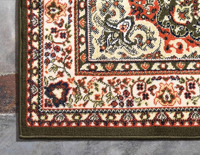 Unique Loom Reza Collection Traditional Persian Style Area Rug, 2 ft 2 in x 3 ft - Image 8