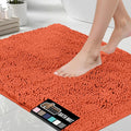 GORILLA GRIP Bath Rug Mat 36x24, Thick Soft Absorbent Chenille, Quick Dry by GorillaGrip