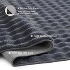Bedsure 5x7 Fluffy Area Rugs for Living Room, Machine Washable Rugs, Non-Slip - Image 4