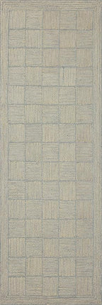 Loloi Chris Loves Julia Francis Collection FRA-03 Silver/Sky 2'-3" x 3'-9" - Image 7