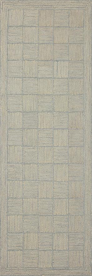 Loloi Chris Loves Julia Francis Collection FRA-03 Silver/Sky 2'-3" x 3'-9" - Image 7