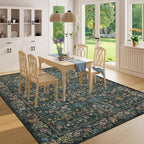 DUKINO 6x9 Rugs for Living Room, Vintage Washable Rug - Image 6