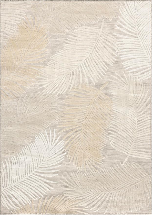 Nourison Home Suncoast Beige 5'3" x 7'3" Area Rug - Image 3