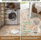 Bavni Bedroom Rug Runners for Hallways, Washable Runner Rug 2x10, Low Pile - Image 3