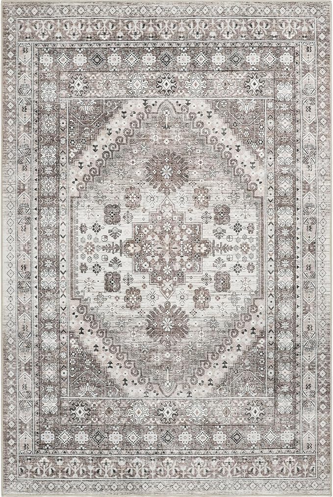 zesthome 7x9 Area Rug, Super Soft Washable Rugs - Image 3