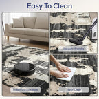 Abani Terra Cream Area Rug for Living Room, Bedroom - Image 5