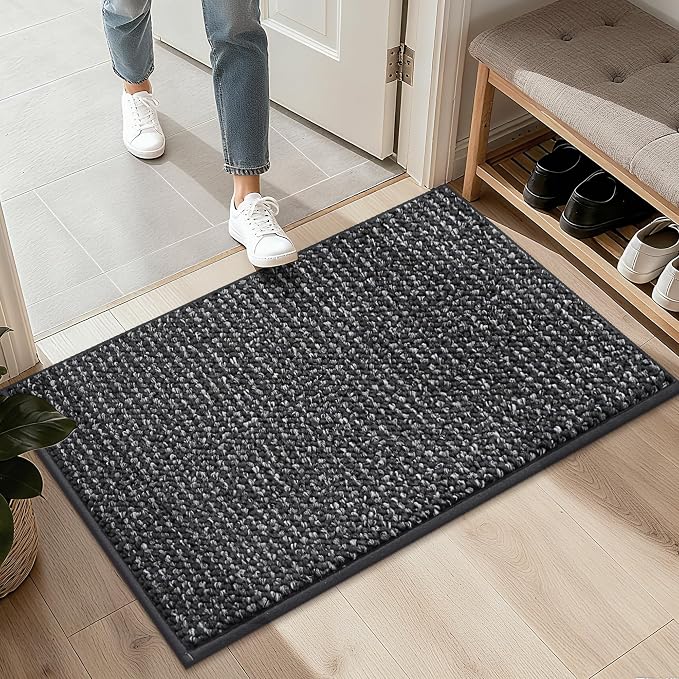 BEQHAUSE 2x3 Entryway Rug Indoor Door Mat Non-Slip Washable, Hallway Rugs by BEQHAUSE