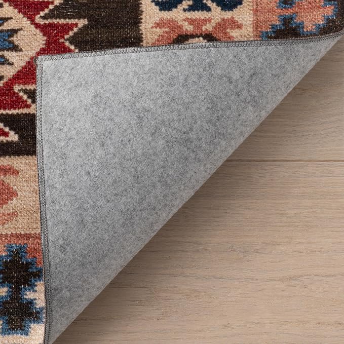 Dash & Albert Balsam Kilim Multi Machine Washable Rug, 9.5 X 13.5 Feet - Image 6