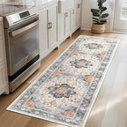 vivorug Runner Rug 2'x7' Washable Non-Slip Boho Runners - Image 2