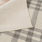 CAMILSON Easy Jute Rug 2x7, Indoor and Outdoor Off-White Runner Rug - Image 7
