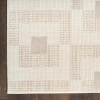 Nourison Nordic Ivory Beige 8' x 10' Scandinavian Area Rug - Image 7