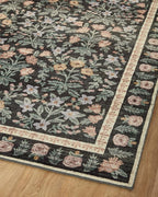 Loloi Rifle Paper Co. Eden Collection EDE-02 Mughal Garden Black 5'-0" x 7'-6" - Image 8