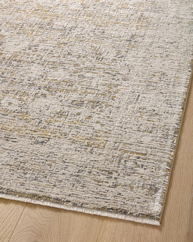Loloi Amber Lewis Alie Collection ALE-05 Gold/Beige 2'-7'' x 10'-0'', .13'' - Image 12