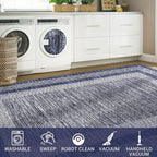 GarveeHome 10x13 Large Washable Geometric Area Rug Non Slip Non Shedding Floor - Image 6