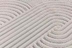 CAMILSON Modern Rug 10x14 Luxury Swirl Curved Large Micro Loop Area Rugs Soft - Image 6