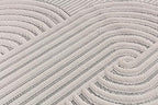 CAMILSON Modern Runner Rug 2x7 Luxury Swirl Curved Micro Loop Hallway Rugs Soft - Image 9