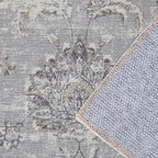 jinchan Fiora Hallway Runner Rug 3x7 Machine Washable Runner Rug Grey Vintage - Image 6