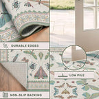 Green Butterfly Rugs for Girls Bedroom - Image 5