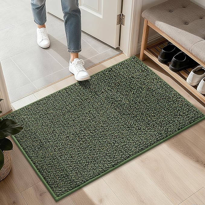BEQHAUSE 2x3 Entryway Rug Indoor Door Mat Non-Slip Washable, Hallway Rugs by BEQHAUSE
