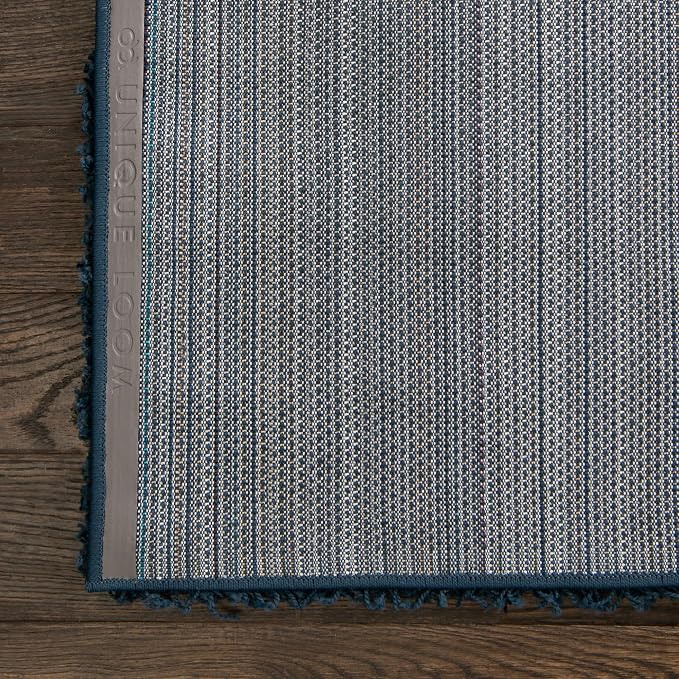 Unique Loom Solid Shag Collection Area Rug - Image 11