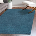 Eyely UES100H-6 Supersoft Haze Solid Low-Pile Indoor Area Rug, Minimalist - Image 5