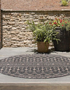 Unique Loom Outdoor Trellis Collection Area Rug - Image 4