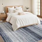 Nakagishi 8x10 Area Rugs Living Room: Washable Boho Large Neutral Soft Modern - Image 5