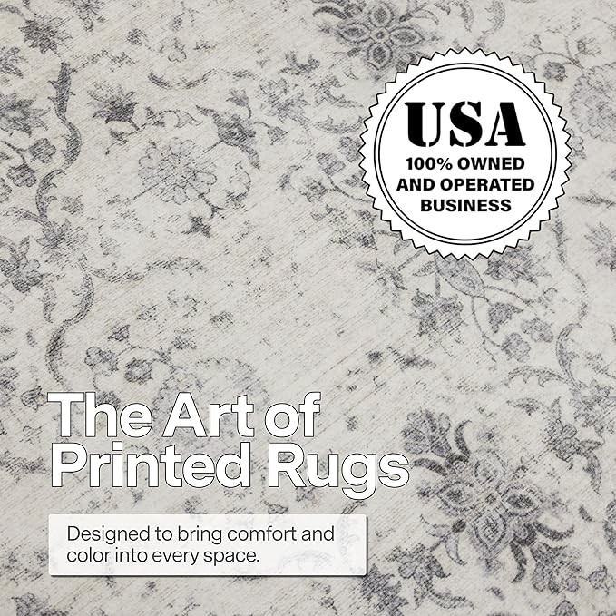 ReaLife Rugs Machine Washable Area Rug Runner - Image 4