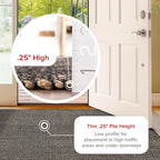 nuLOOM 3x5 Elfriede Jute & Cotton Hand Woven Area Rug, Solid Rustic Farmhouse - Image 8