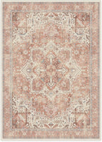 RUGGABLE Washable Area Rug – Kamran Rose Pink 10x14, Stain-Resistant, Non-Slip - Image 3