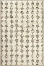 Dash & Albert Izzy Grey Machine Washable Rug, 4 X 6 Feet by DashAlbert