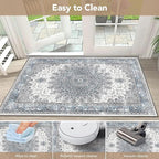 2’x3’ Entry Rug Welcome Mat Small Washable Indoor Door Rug Front Door Mat - Image 3